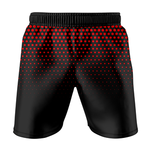 Ensemble de shorts anti-éruptions cutanées respirants à séchage rapide personnalisés pour hommes MMA BJJ équipement d'entraînement de compression flexibilité et force améliorées - Product Image 4