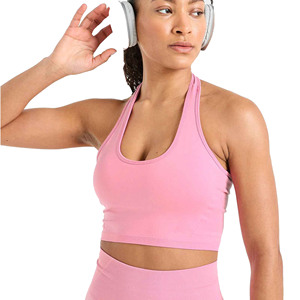 เสื้อยืดครอปแห้งเร็วสำหรับผู้หญิงเสื้อครอปสำหรับเล่นกีฬาโยคะเสื้อผ้าออกกำลังกายในยิมฤดูร้อน - Product Image 6