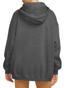 Hot Sale Women's Hoodie Long Sleeve Cotton Fleece Drop Shoulder Big Pocket High Quality Ribbed Women's <b>Hoodies</b> & Sweatshirts - Product Image 6