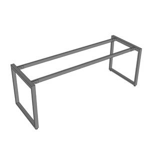 Patas Metálicas de Diseño Minimalista para Mesas Rectangulares de 200x70cm para Comedor, Cocina y Armarios (HCRT033) - Product Image 1