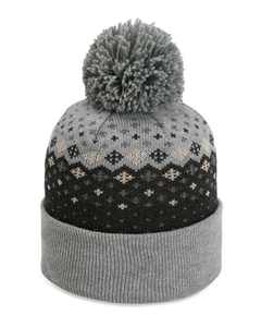 Autumn/Winter Vintage Wool Beanie Common Plaid/Character <b>Pattern</b> Unisex Fashionable Color-Matched <b>Knitted</b> jacquard 2026 - Product Image 2