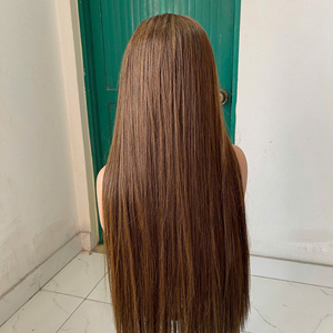 วิกผมแท้เวียดนามแบบ HD Lace Frontal ผมตรงธรรมชาติ คุณภาพสูง พร้อมเชือกผูกปิดผมด้านหน้า ขายส่ง - Product Image 3