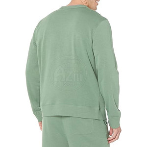 <b>Top</b> Selling High Quality Winter Casual Solid Men <b>Sweat</b> Suits Lightweight Breathable Polyester/Cotton - Product Image 3