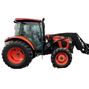 El mejor precio al por mayor para tractores agrícolas Kubota 4WD en stock con componente de núcleo de motor de potencia nominal de entrega rápida - Product Image 1