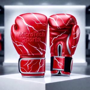 ถุงมือฝึกซ้อมมวยไมโครเทค ซับแรงกระแทก หนังสังเคราะห์ สำหรับการฝึกซ้อมในยิมและการออกกำลังกาย - Product Image 3