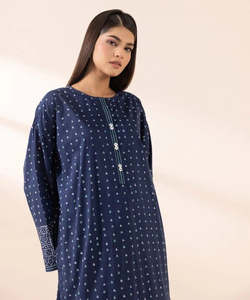 Impreso árabe césped camisa Kurtis verano invierno vestido Digital impreso mejor diseño mujer ropa mujer Kurtis OEM mantenido - Product Image 1