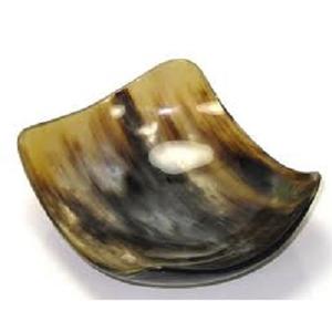 Cuenco de cuerno Real de lujo con logotipo personalizado, tamaño mediano, 8 vajilla, superventas, vajilla decorativa de Búfalo, cuenco para servir, afeitado - Product Image 1