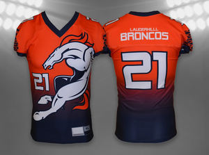 Venta caliente gris y amarillo transpirable Spandex y malla sublimación uniforme de fútbol americano hecho a medida camiseta de fútbol americano - Product Image 3