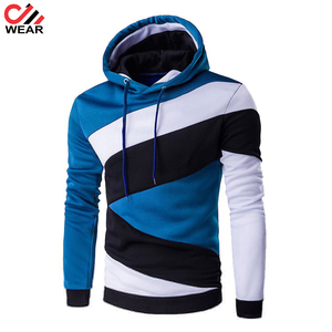 เสื้อฮู้ดดี้แฟชั่นสตรีทแวร์ไซส์ใหญ่ขายส่ง เสื้อสเวตเชิ้ตผู้ชายแบบเรียบๆ เสื้อฮู้ดดี้แบบสั่งทำพิเศษ - Product Image 3