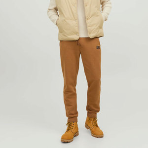 Pantalon de survêtement décontracté pleine longueur en coton pour hommes élégants avec poches en toile légère taille moyenne été Streetwear Service OEM droit - Product Image 5