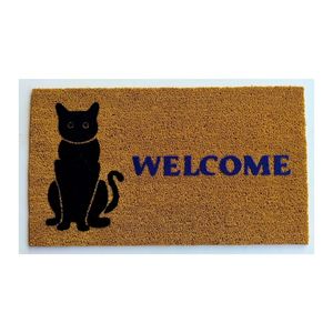 Tapis d'entrée en fibre de coco blanchie, tapis de porte naturels, exportateur Inde, approvisionnement en gros - Product Image 3