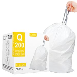 Premium Replacement Trash <b>Bags</b> Compatible with Simplehuman – Odor Control Liners - Product Image 1