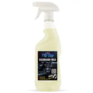 Lait de tableau de bord 500 ml brillant OEM antistatique entretien du tableau de bord nettoyage polissage liquide détails intérieurs produits d'entretien de voiture