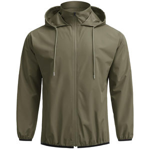 Veste Softshell à Capuche Personnalisée pour Homme Tissu Toile Respirant Doublure en Polaire Légère Veste Casual d'Hiver pour l'Extérieur - Product Image 4