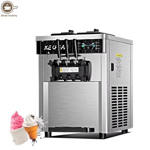 Công suất lớn 12L công nghiệp Ice Cream Maker dễ dàng <span class=keywords><strong>s</strong></span>ạch mềm phục vụ vận chuyển <span class=keywords><strong>s</strong></span>ẵn <span class=keywords><strong>s</strong></span>àng thực hiện Máy làm kem - Product Image 4