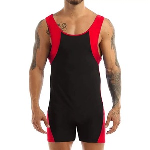 High Quality Custom Design Digital Print Men's Wrestling Uniform From Pakistan Breathable Stretch BJJ Martial Arts Wear - Product Image 1