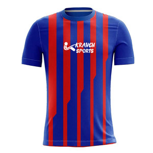 Maillot de football respirant neuf en gros, matériau durable réglable, maillot de football imprimé par sublimation - Product Image 1