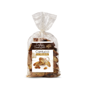 Delicias Tradicionales, 250g X 6 Piezas, Galletas Cantucci de Almendras Dulces Fermentadas en Bolsa - Product Image 1