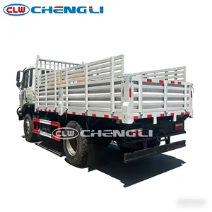 รถบรรทุกพื้นเรียบแบบดรอปไซด์ 4x4 170 แรงม้า รถบรรทุกขนส่งสินค้าออฟโรด พร้อมห้องโดยสารติดแอร์ รถบรรทุกสำหรับงานหนัก ราคาโรงงาน - Product Image 3