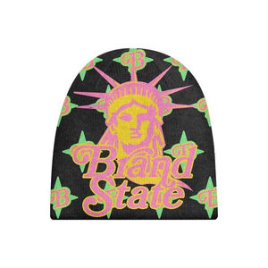 Hot Winter Collection Gorro con patrón bordado 3D personalizado con estampado de sublimación de invierno para un aspecto elegante - Product Image 5
