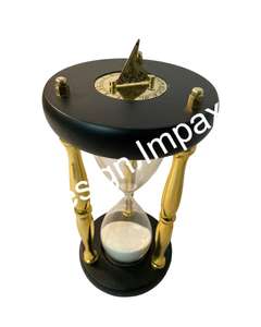 Sandtimer decorado para interiores de oficina, reloj de mesa para decoración del hogar, regalos promocionales fáciles de mover, reloj de arena personalizado de 10 minutos y 20 minutos - Product Image 1
