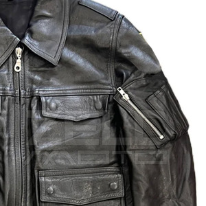 Offres Spéciales Homme Meilleur Design Hommes Vêtements Avec Des Vestes De Compétition Durable Coupe-Vent Hommes Veste En Cuir De Qualité Supérieure - Product Image 5