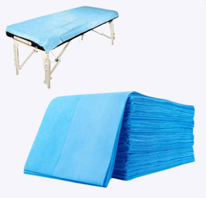 Disposable Non-Woven Flat Bed Sheet Massage <b>Table</b> <b>Cover</b> Breathable Skin Friendly <b>Waterproof</b> for Spa Hotel Home Hospital - Product Image 2