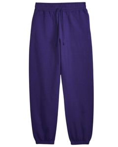 Conjunto Deportivo de Felpa Morada Unisex, Sudadera con Capucha Lisa y Pantalones Jogger, Conjunto de Dos Piezas, Ropa Casual de Invierno, Diseño OEM - Product Image 4