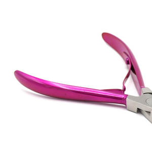 Pince à extensions capillaires pour micro-anneaux, perles et anneaux – Outil de pose avec boucle de traction pour perles en silicone et micro-anneaux - Product Image 6