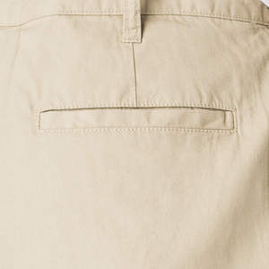 Pantalones Chinos para Hombre, Corte Slim, Cintura Media, Pantalones de Traje para Invierno, Tela Oxford Color Bronceado, Decoraciones con Cremallera, Corte Recto, Talla XL - Product Image 2