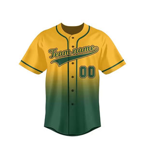 Nueva moda de alta calidad al por mayor equipo camiseta de béisbol camisetas de béisbol hechas a medida camiseta de béisbol sublimada - Product Image 5