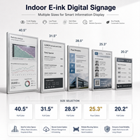 Pantalla Digital de Tinta Electrónica a Todo Color de 31.5 Pulgadas para Interiores, con Sistema Android/Linux, para Menús de Restaurantes y Cafeterías