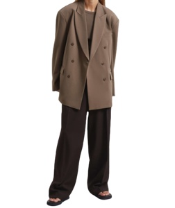 Chaqueta elegante para mujer, abrigo de traje de Oficina a medida, chaqueta elegante ajustada, atuendo de negocios moderno para el trabajo y trajes casuales 2026 - Product Image 3