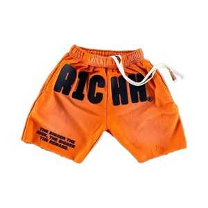 <b>Men's</b> High Street Solid Organic Cotton Breathable Quick Dry Eco-Friendly Custom Sweat <b>Shorts</b> - Product Image 5