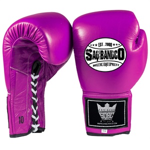 Gants d'entraînement de boxe professionnels Design personnalisé Gants de boxe en cuir véritable Gants de boxe en cuir bon marché Grappling Sparring - Product Image 4