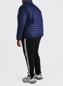 Fabricant Design personnalisé Veste matelassée à capuche de couleur unie pour hommes manteau imperméable en duvet veste de sport d'hiver - Product Image 5