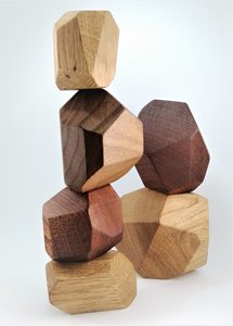 Beautiful Color Stacking Stones Tumi Ishi From Natural <b>Wood</b> Creative Game for Kids Tumi Ishi <b>Wood</b> <b>Building</b> <b>Blocks</b> - Product Image 4