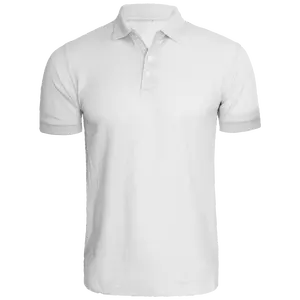 卸売高品質ポロシャツプレーンカジュアルゴルフカスタムロゴシンプルポロシャツ男性用ポロメンズTシャツ