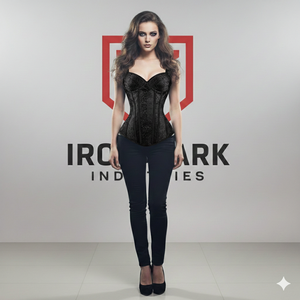 Corsé de Compresión Alta para Mujer, de Cuero Borcado, con Bordado, Tallas Grandes, Moldeador de Cuerpo, Transpirable, Sin Costuras, Servicio OEM - Product Image 1