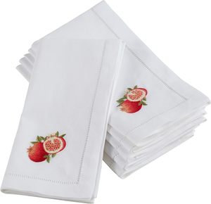 Serviettes en tissu de broderie serviettes de table lavables douces réutilisables pour la table à manger OEM de dîner de famille de fête de mariage - Product Image 3