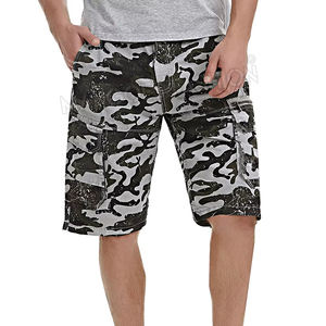 <b>Men's</b> High Street Casual <b>Camo</b> <b>Shorts</b> Stylish Design Cotton Fabric Quick Dry & Breathable with Unmatched Durability Solid Pattern - Product Image 4