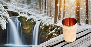 Gobelet en cuivre pur pour mules en métal de Moscou magnifiquement fabriquées à la main luxe menthe Julep tasse cadeau de noël - Product Image 3