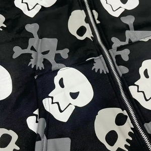 Vente en gros de pulls à capuche longs pour hommes, doublés, coupe ample, sérigraphiés, thermiques, écologiques, coupe-vent, en polyester, pour l'extérieur en hiver - Product Image 3