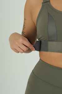 Customize Logo OEM Soft Women 2 Piece Yoga Sets Sport Yoga <b>Bra</b> and Legging Set High Quality Gym Legging <b>Bra</b> Set <b>For</b> women - Product Image 4