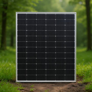 Panneau solaire monocristallin Rhine Solar 380W de qualité A, demi-cellules, BIPV, avec cadre en aluminium - Product Image 3