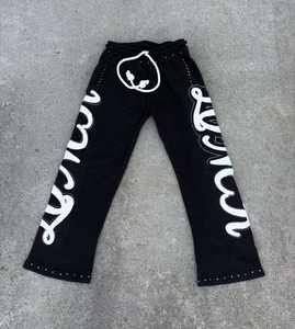 Professional Manufacture 100% Cotton High Quality Tracksuit For <b>Men</b> Heavy Weight Fabric Rhinestone Embroidered <b>Men's</b> Tracksuit - Product Image 3