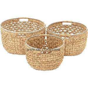 Iron <b>Wire</b> Designing 2 Tier Fruit <b>Basket</b> Kitchen Side Corner Vegetable <b>Storage</b> Organizer Exclusive Quality Wood Handle <b>Basket</b> - Product Image 3