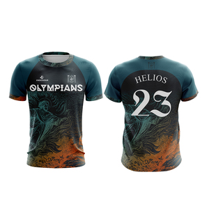 Camisetas de hombre de talla grande de secado rápido OEM, camisetas personalizadas con MOQ a partir de 10 piezas - Product Image 2