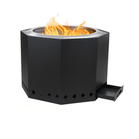 Brûleur en fer de table rectangulaire en acier noir personnalisable pour l'extérieur pour la cuisine, le jardin, les voyages de l'usine produit en gros