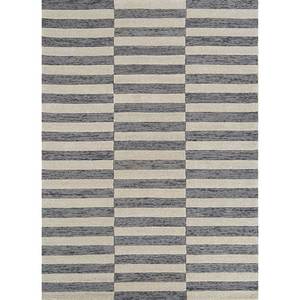Contour Grey & Black <b>Hand</b> <b>Tufted</b> Wool <b>Rug</b> Large Area Tra-13166 Striped Pattern for Home Living Room Hallway New Room Carpet - Product Image 1